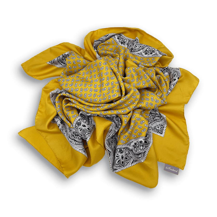 leGlaronais | Saffron Yellow - leFoulard